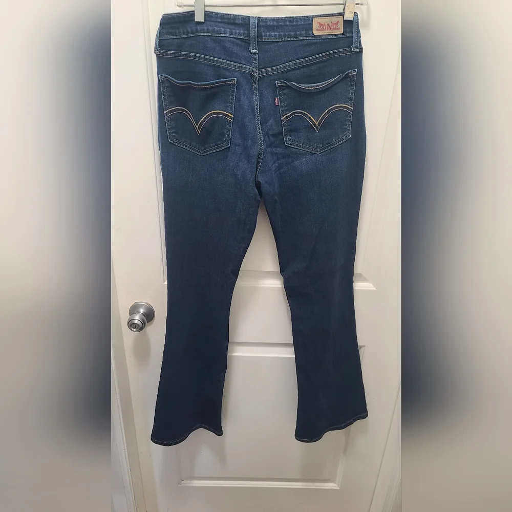 Levi's 518 Bootcut Jeans-Dark Wash Size 11 - Picture 5 of 11